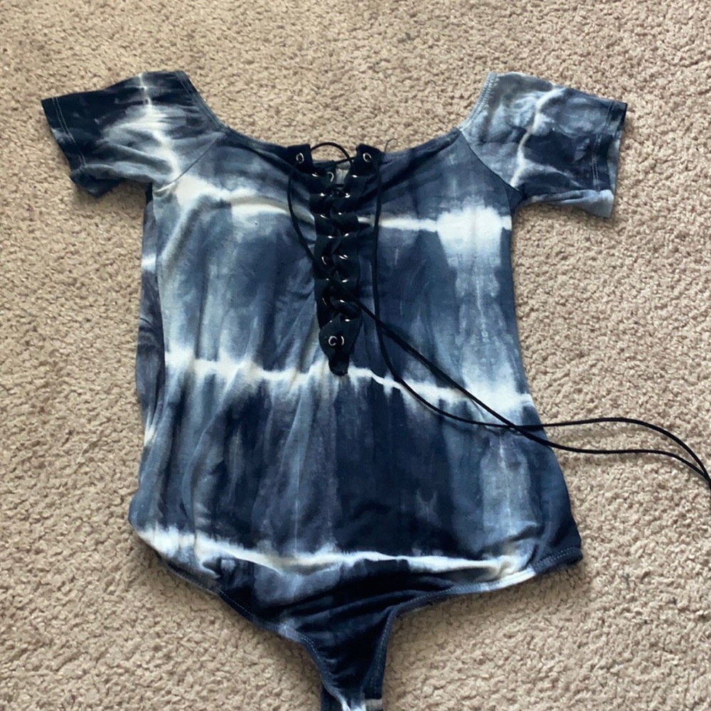 Tie dye bodysuit